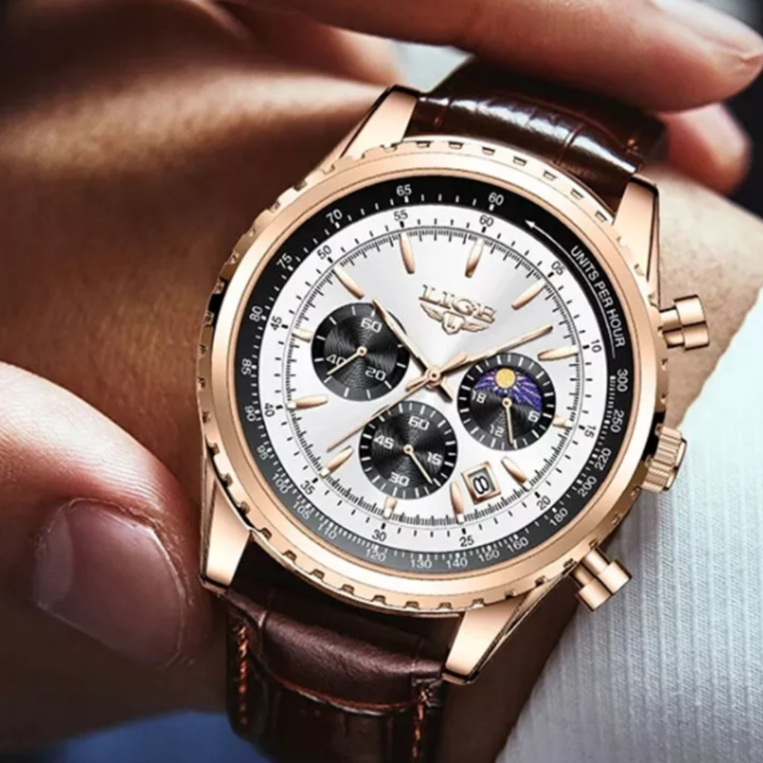 Classic Chronograph Moonphase Watch