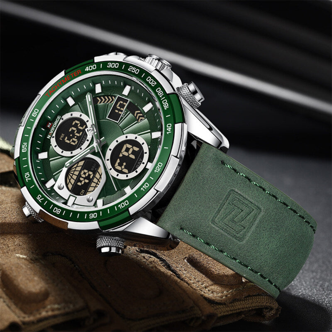 Tactical Military Hybrid Watch