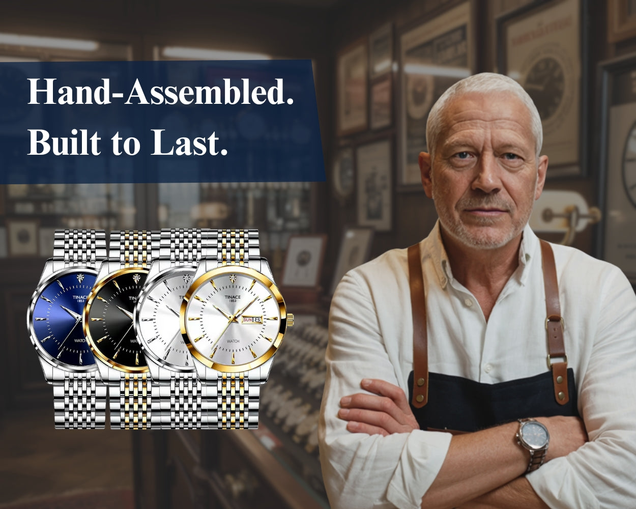 Men's Elegant Quartz Watch