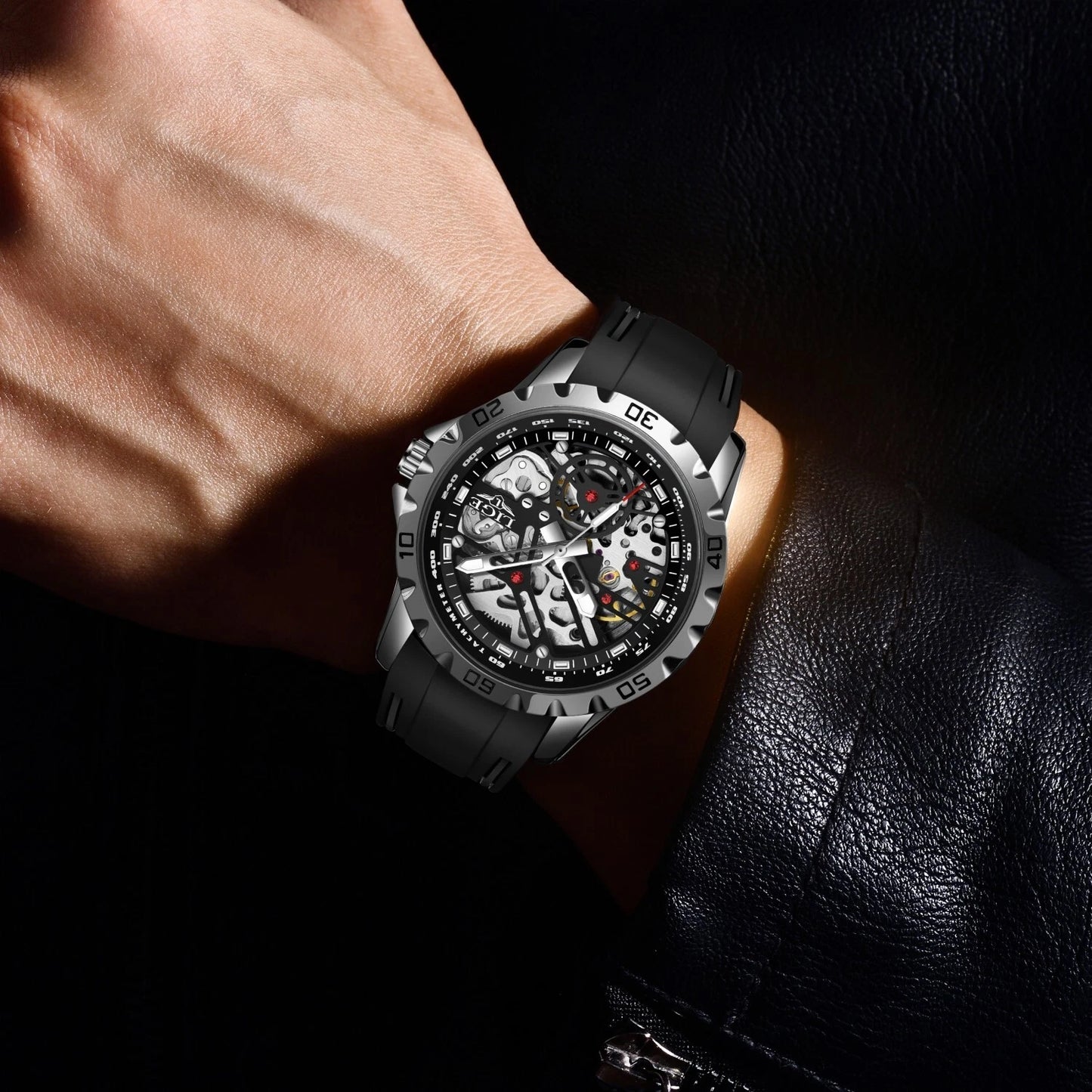 Men’s Luxury Skeleton Mechanical Watch