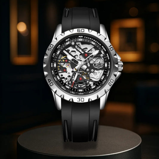 Men’s Luxury Skeleton Mechanical Watch