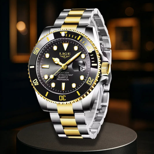 Luxury Diver Men’s Quartz Watch