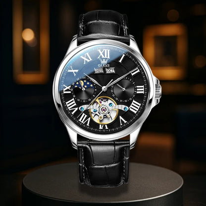 Men’s Moon Phase Mechanical Watch