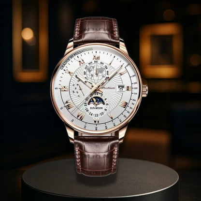 Modern Luxury Slim Quartz Timepiece Watch