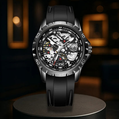 Men’s Luxury Skeleton Mechanical Watch