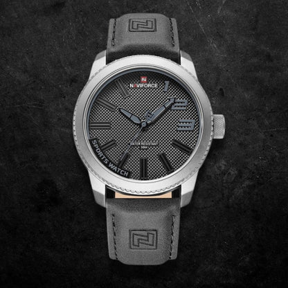 Military Sporty Shockproof Leather Watch