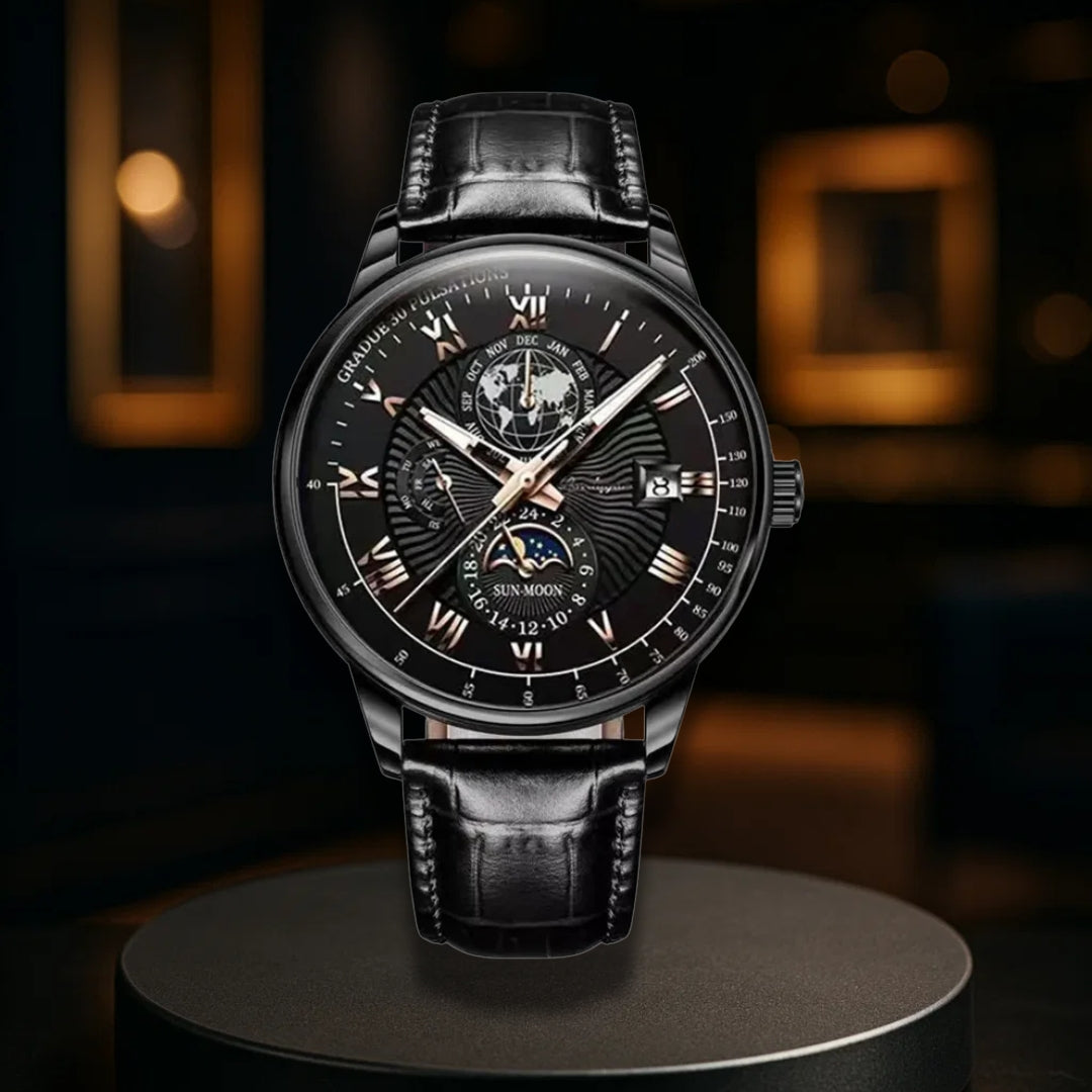 Modern Luxury Slim Quartz Timepiece Watch