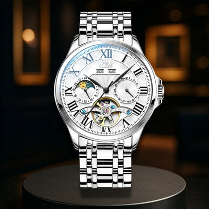 Men’s Moon Phase Mechanical Watch