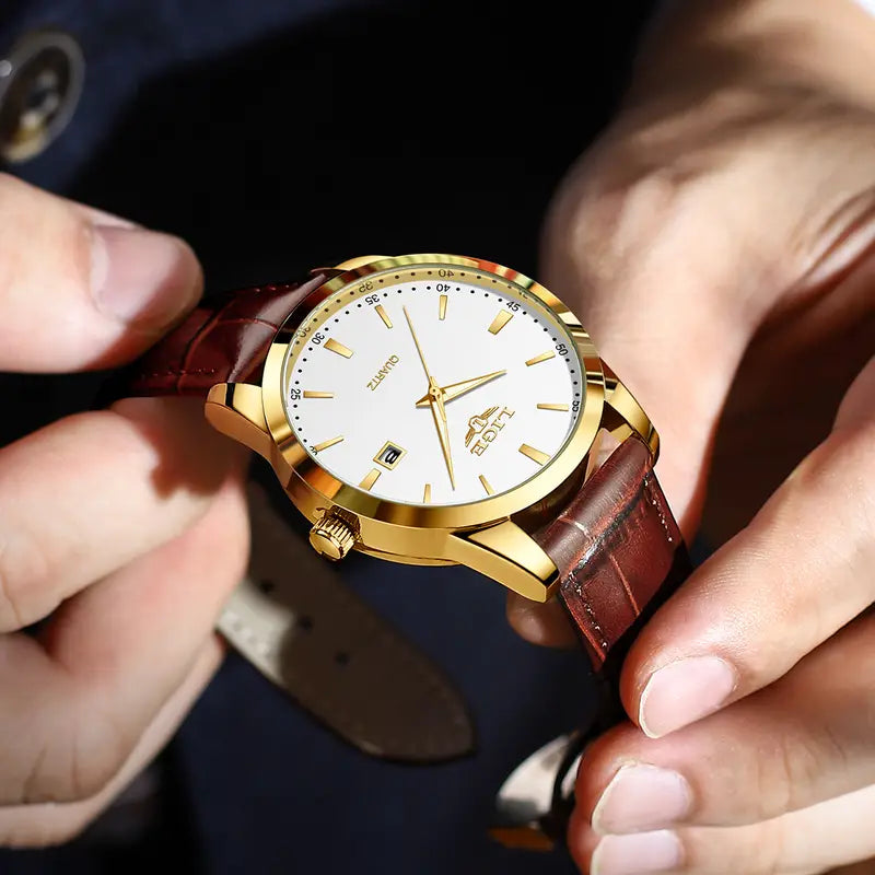 Elegant Men’s Quartz Watch