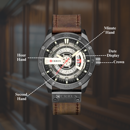 Military Style Quartz Watch