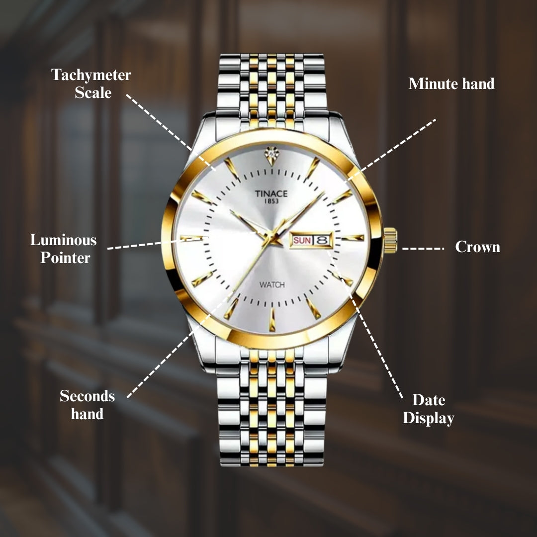 Men's Elegant Quartz Watch