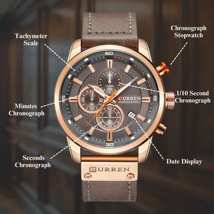 Fashion Men’s Quartz Chronograph Watch