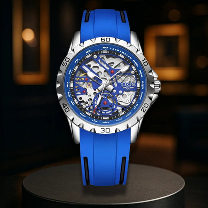 Men’s Luxury Skeleton Mechanical Watch