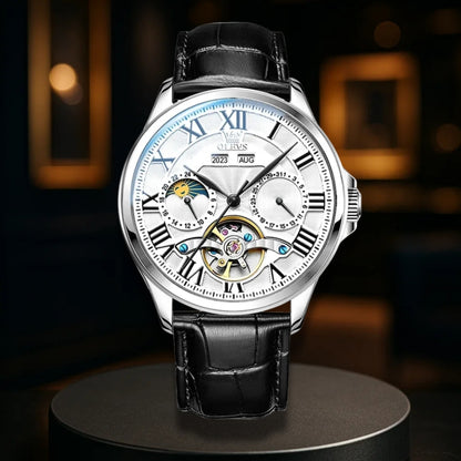 Men’s Moon Phase Mechanical Watch