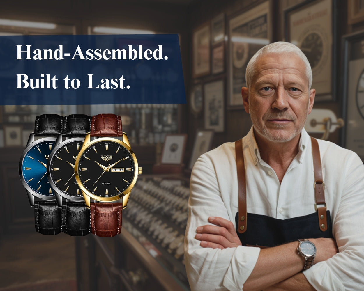 Men’s Elegant Quartz Watch