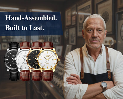 Elegant Men’s Quartz Watch