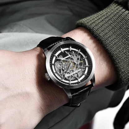 Classic Mechanical Skeleton Watch