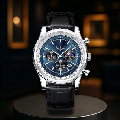 Classic Chronograph Moonphase Watch