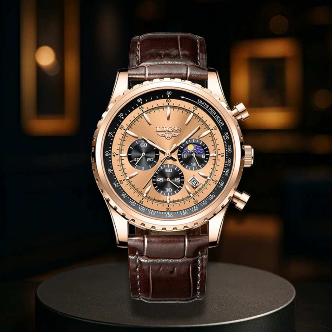 Classic Chronograph Moonphase Watch