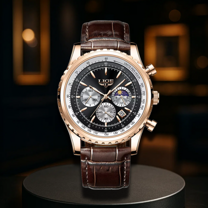 Classic Chronograph Moonphase Watch