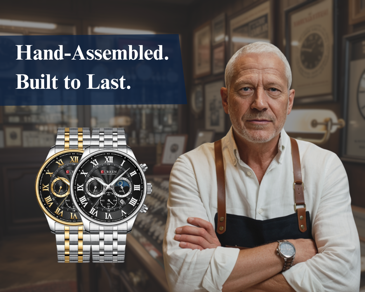 Timeless Men’s Chronograph Watch