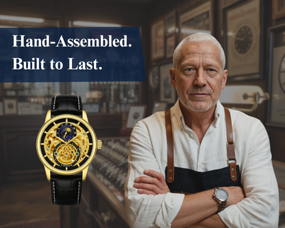 Luxury Mechanical Skeleton Watch