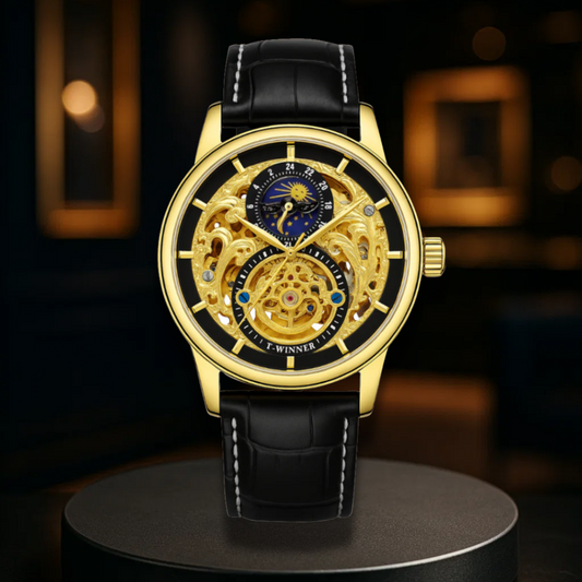 Luxury Mechanical Skeleton Watch
