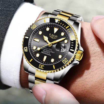 Luxury Diver Men’s Quartz Watch