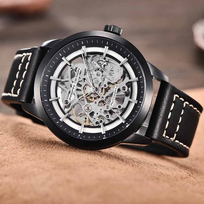 Classic Mechanical Skeleton Watch