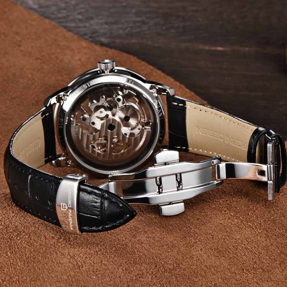 Classic Mechanical Skeleton Watch