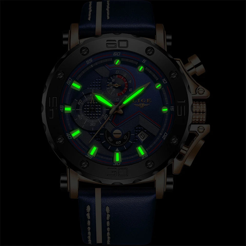 Luxury Military Steel Quartz Watch